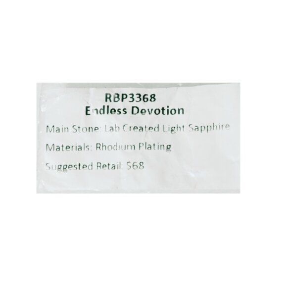 BP Original Collection Lab Created Light Sapphire Ring (Size 10) - Picture 6 of 7